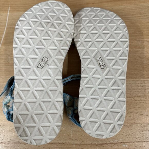 Teva Women's Hiking Trail Sport Sandals Size 9 Blue Multicolor - Picture 7 of 7